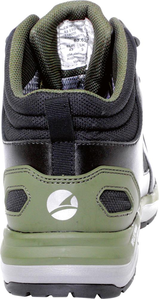 albatros® Boots ULTRATRAIL OLIVE CTX MID 636220, S3 ESD WR HRO SRC, schwarz/oliv - bei HUG Technik ✓