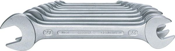 GEDORE Doppelmaulschlüssel-Satz DIN 3110 10-teilig 6-27mm - gibt’s bei HUG Technik ✓ GEDORE Doppelmaulschlüssel-Satz DIN 3110 10-teilig 6-27mm - gibt’s bei HUG Technik ✓