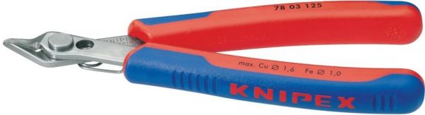 KNIPEX® Seitenschneider Elektronik Super Knips Form0 125 mm - gibt’s bei HUG Technik ✓