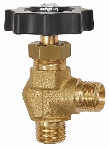 Eck-Absperrventil, Messing, AG, G 1/4, DN 5,5 - bei HUG Technik ✭