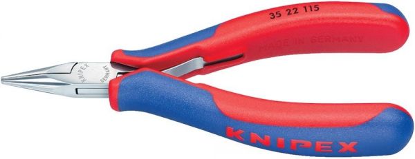 KNIPEX® Greifzange Elektronik Backen flachrund 115 mm - kommt direkt von HUG Technik 😊