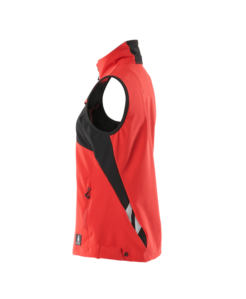 MASCOT® ACCELERATE Weste  Gr. 2XL, verkehrsrot/schwarz - erhältlich bei ✭ HUG Technik ✓