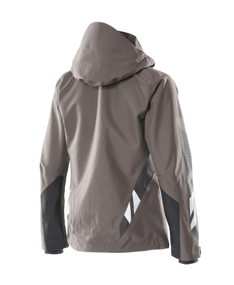 MASCOT® ACCELERATE Hard Shell Jacke  Gr. 2XL, dunkelanthrazit/schwarz - bei HUG Technik ✓