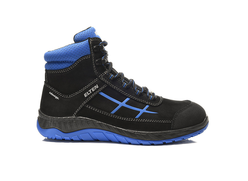 ELTEN® Sicherheitsstiefel MALVIN blue Mid ESD S3, 769541 - bei HUG Technik ✭