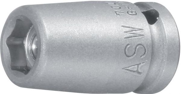 ASW Kraft-Steckschlüssel-Einsatz 1/4 Zoll 10 mm Magnet - gibt’s bei ☆ HUG Technik ✓
