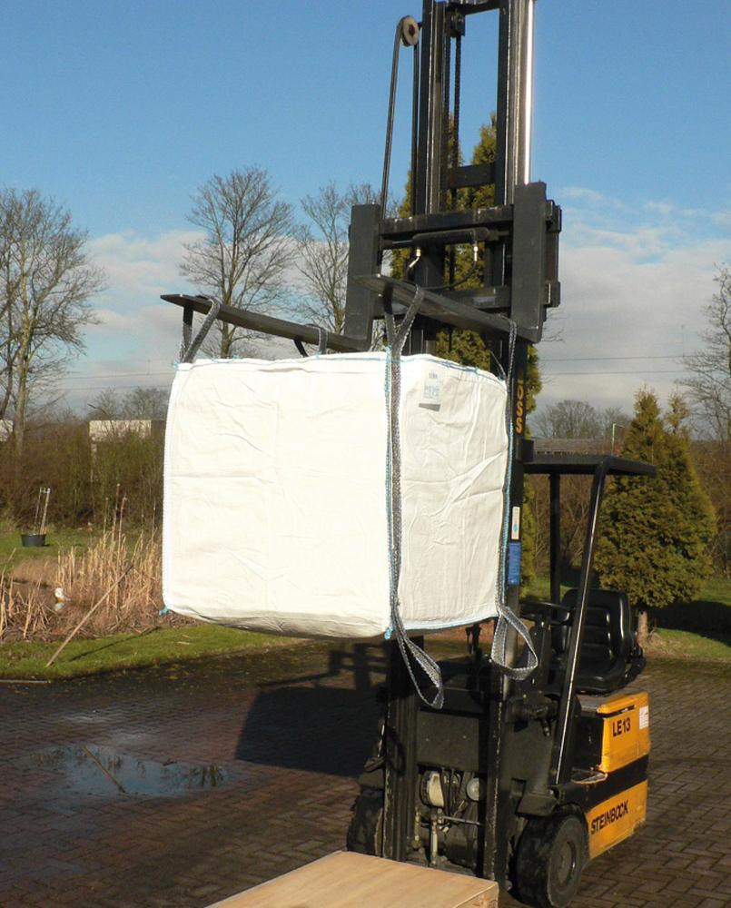 Big Bag Tragkraft 1350 kg 4 Hebe-/2 Bodenschlaufen - direkt von HUG Technik ✓