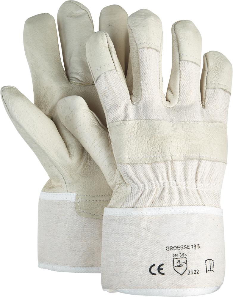 STRONGHAND® Handschuh 88 PAWA, gefüttert, Schweinsleder, Gr. 10 - gibt’s bei ☆ HUG Technik ✓