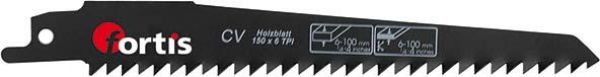 FORTIS Säbelsägeblatt CV 150/130/4,2 - erhältlich bei ♡ HUG Technik ✓ FORTIS Säbelsägeblatt CV 150/130/4,2 - erhältlich bei ♡ HUG Technik ✓