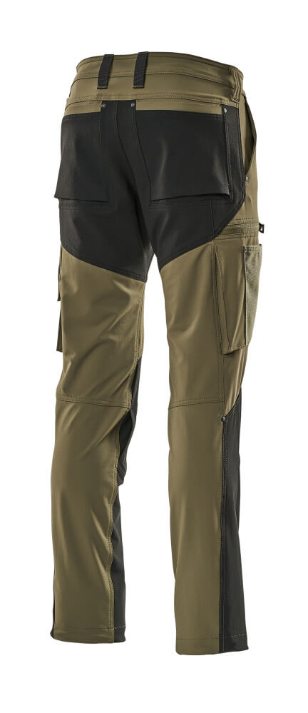 MASCOT® ADVANCED Funktionshose  Gr. 76/C42, moosgrün/schwarz - kommt direkt von HUG Technik 😊