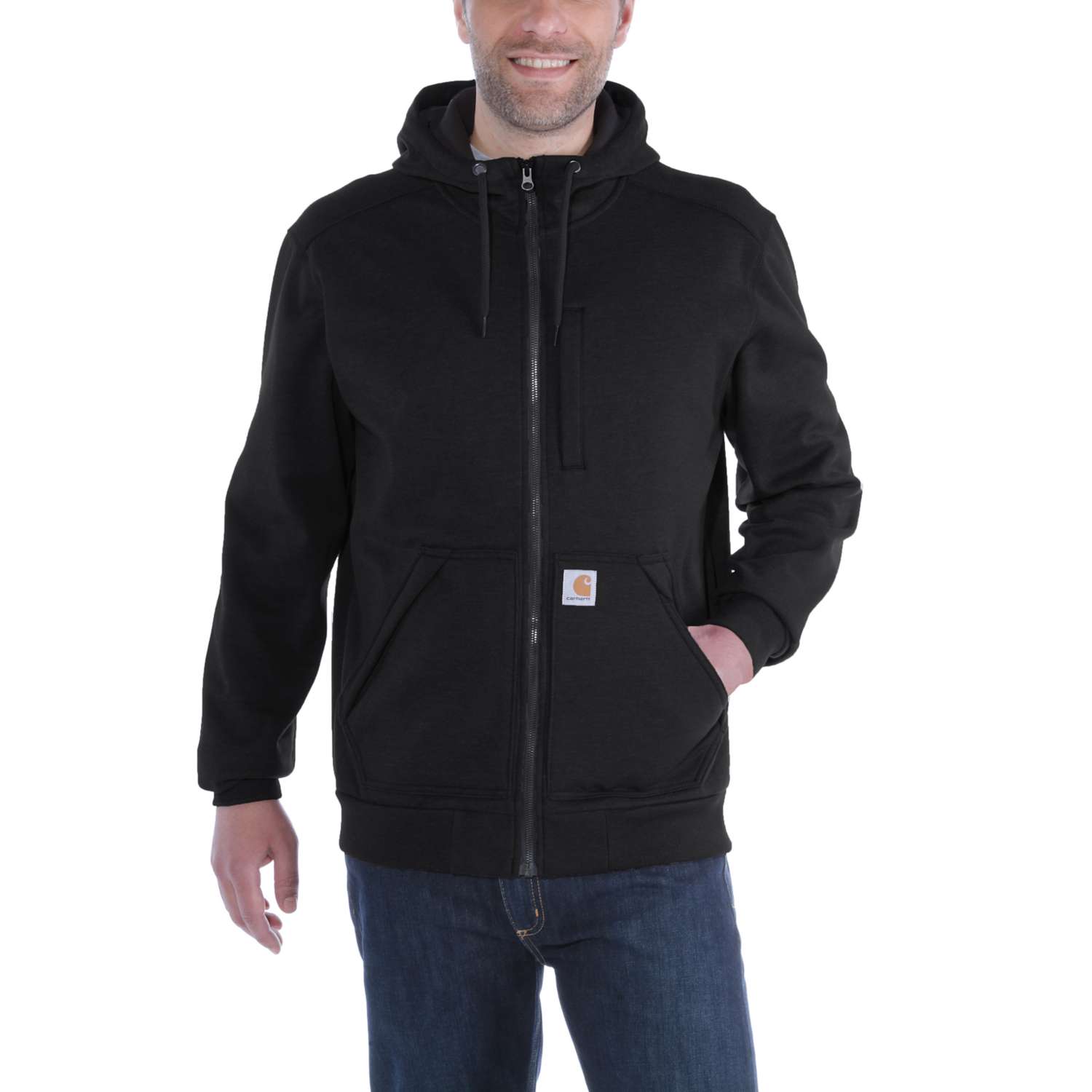 carhartt® Herren Hoodie Relaxed Fit WIND FIGHTER HOODED SWEATSHIRT black - bei HUG Technik ☆