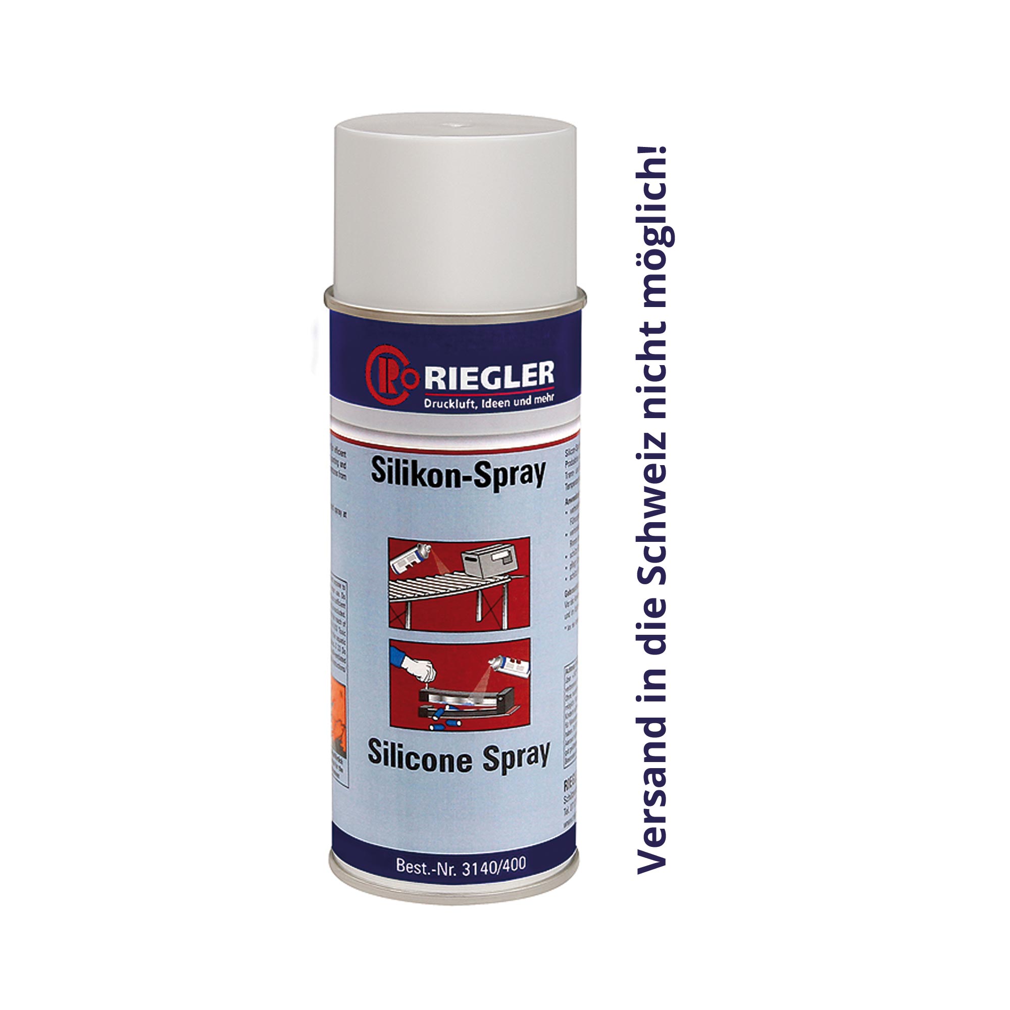 Silikon-Spray, Temperatur -50°C bis 250°C, 400 ml - erhältlich bei ♡ HUG Technik ✓