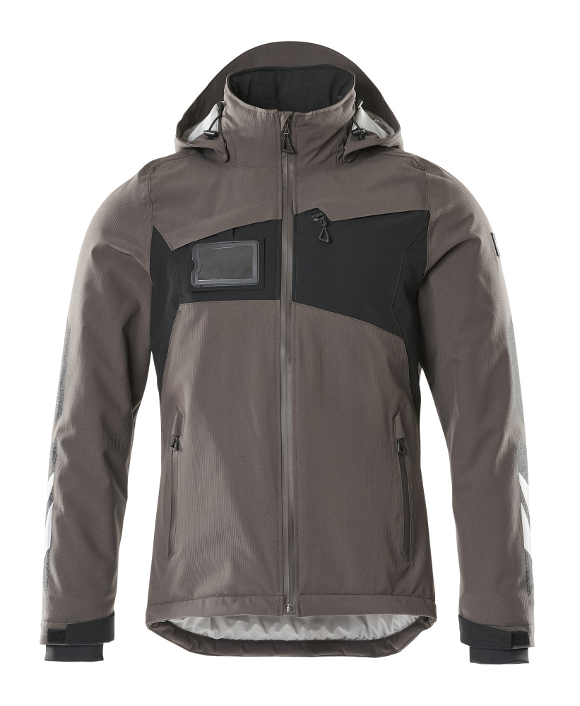 MASCOT® ACCELERATE Winterjacke  Gr. 2XL, dunkelanthrazit/schwarz - bekommst Du bei HUG Technik ♡