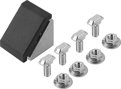 Produktbild Winkel 27X28X27 Aluminium, Typ B, BN=8 - K1046.083030 - bei HUG Technik ✭