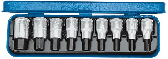 GEDORE Schraubendreher-Einsatz Garnitur 1/2 Zoll 9-teilig 5-17mm i6kt - bei HUG Technik ☆