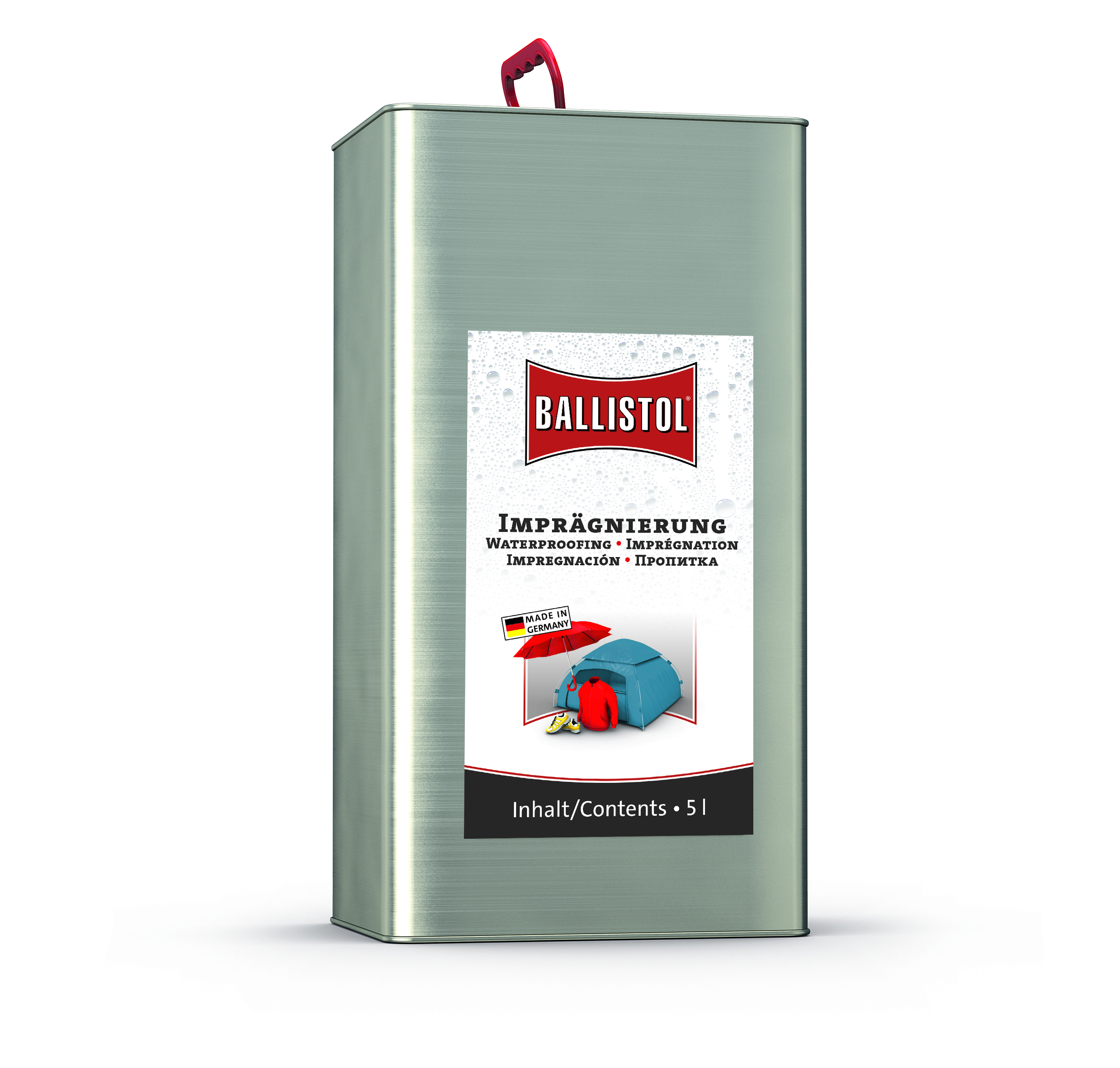 Ballistol Imprägnierung Pluvonin, 5-Liter-Kanister