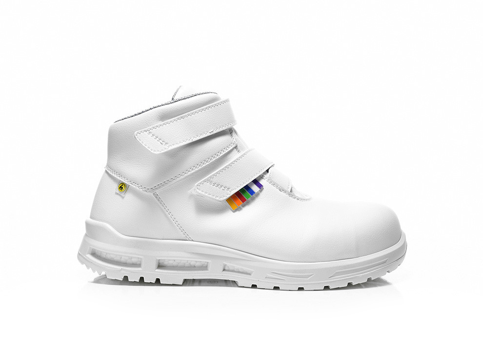 ELTEN® Sicherheitsstiefel, BRAYDEN XXTM white Strap Mid ESD S3, 760531 - bekommst Du bei ★ HUG Technik ✓