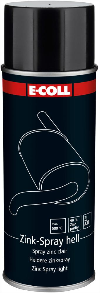E-COLL Zink-Spray hell 400 ml - bei HUG Technik ☆