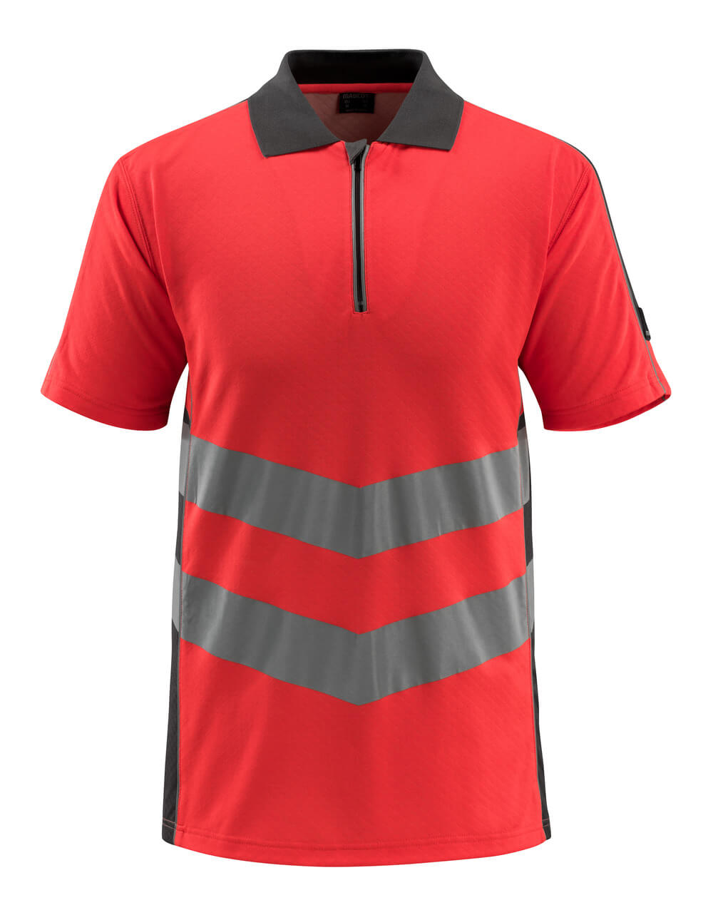 MASCOT® SAFE SUPREME Polo-Shirt »Murton« Gr. 2XL, hi-vis rot/dunkelanthrazit - direkt von HUG Technik ✓