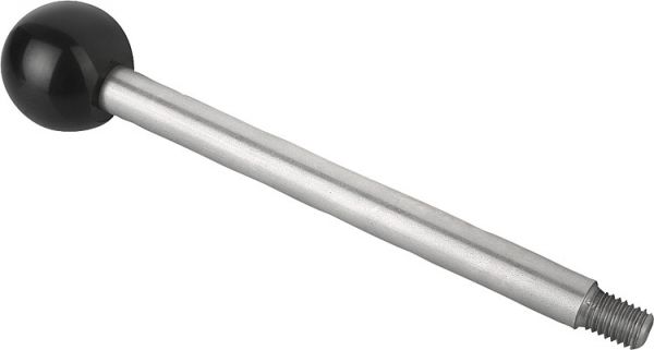 Griffstange D=8, Form: A Edelstahl, Komp: Duroplast, L=35 - K0179.1208X35 - direkt von HUG Technik ✓