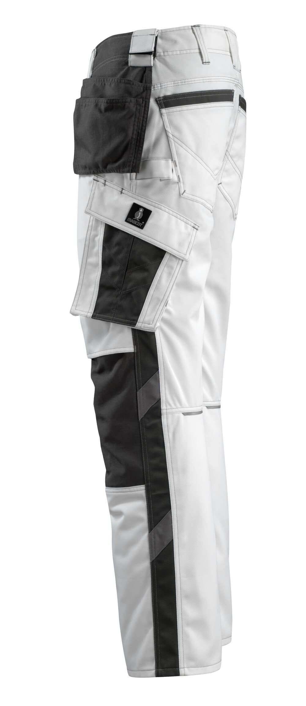 MASCOT® UNIQUE Hose mit Hängetaschen »Bremen« Gr. 76/C46, weiß/dunkelanthrazit - erhältlich bei ♡ HUG Technik ✓