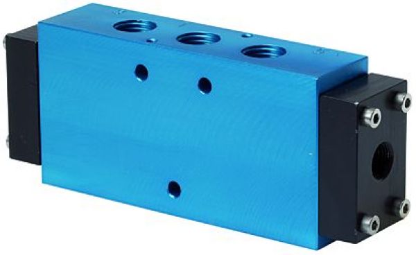 5/2-Wegeventil Beidseitig pneumatisch, bistabil, G 1/2, DN 15 - bei HUG Technik ♡