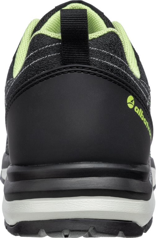 Albatros SPLENDID GREEN GH Sicherheitshalbschuh hinten.