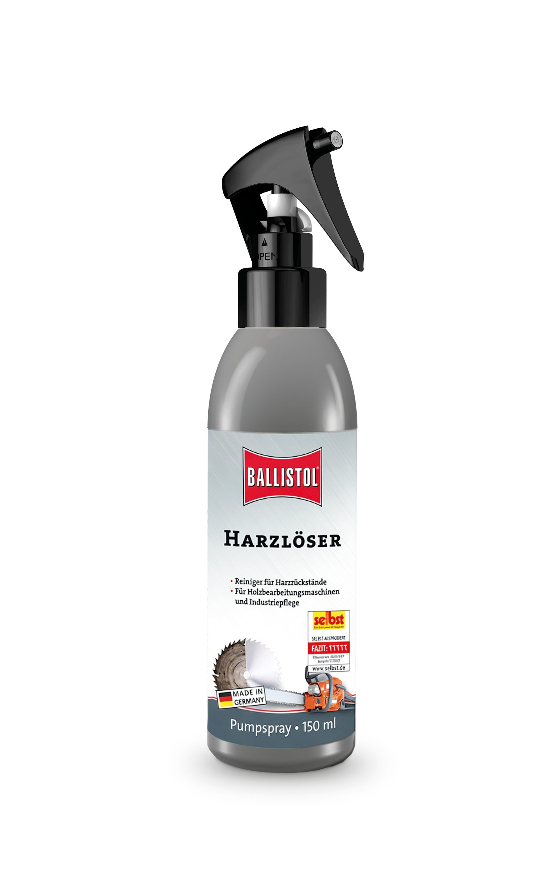 Ballistol Harzlöser Pumpspray Vorderseite