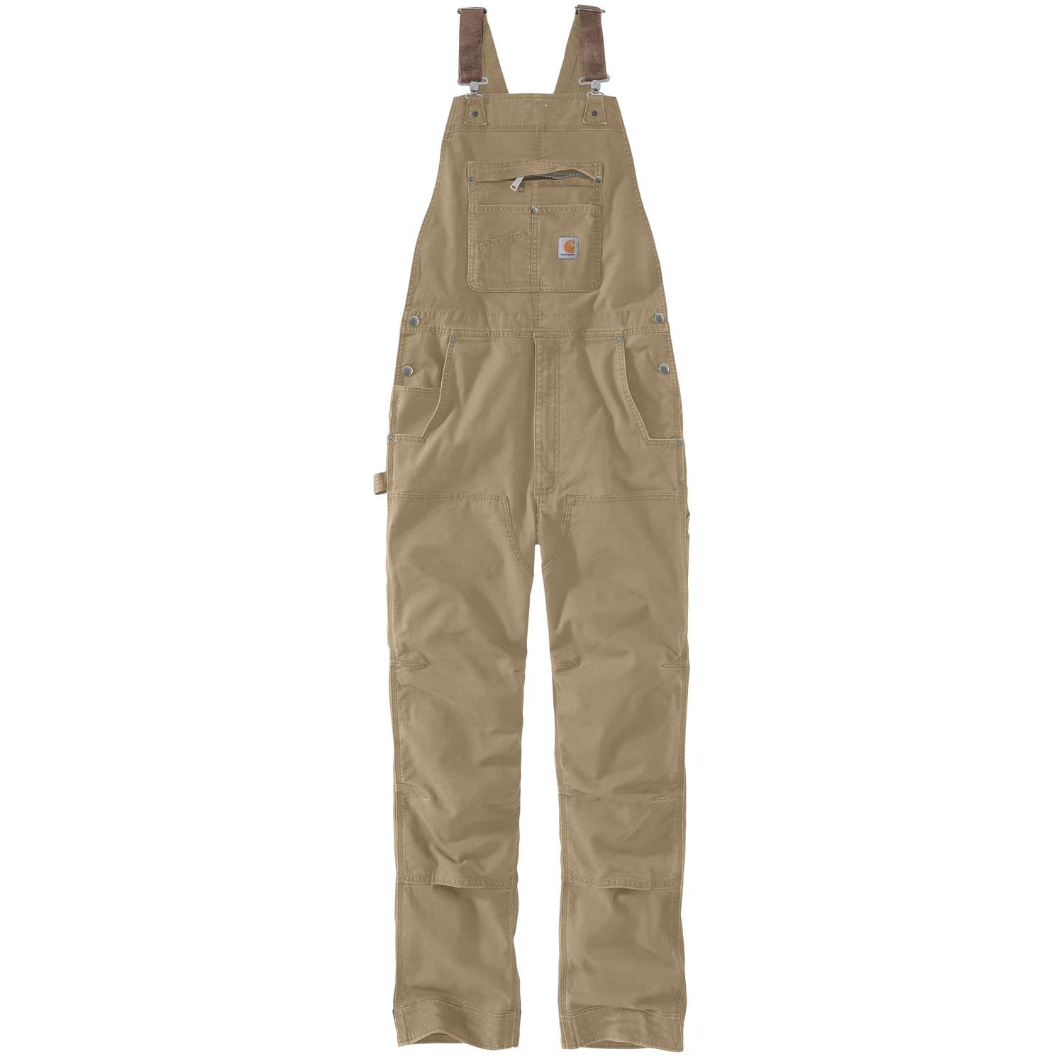 carhartt® Herren-Latzhose »RUGGED FLEX RIGBY BIB« dark khaki - gibt’s bei ☆ HUG Technik ✓