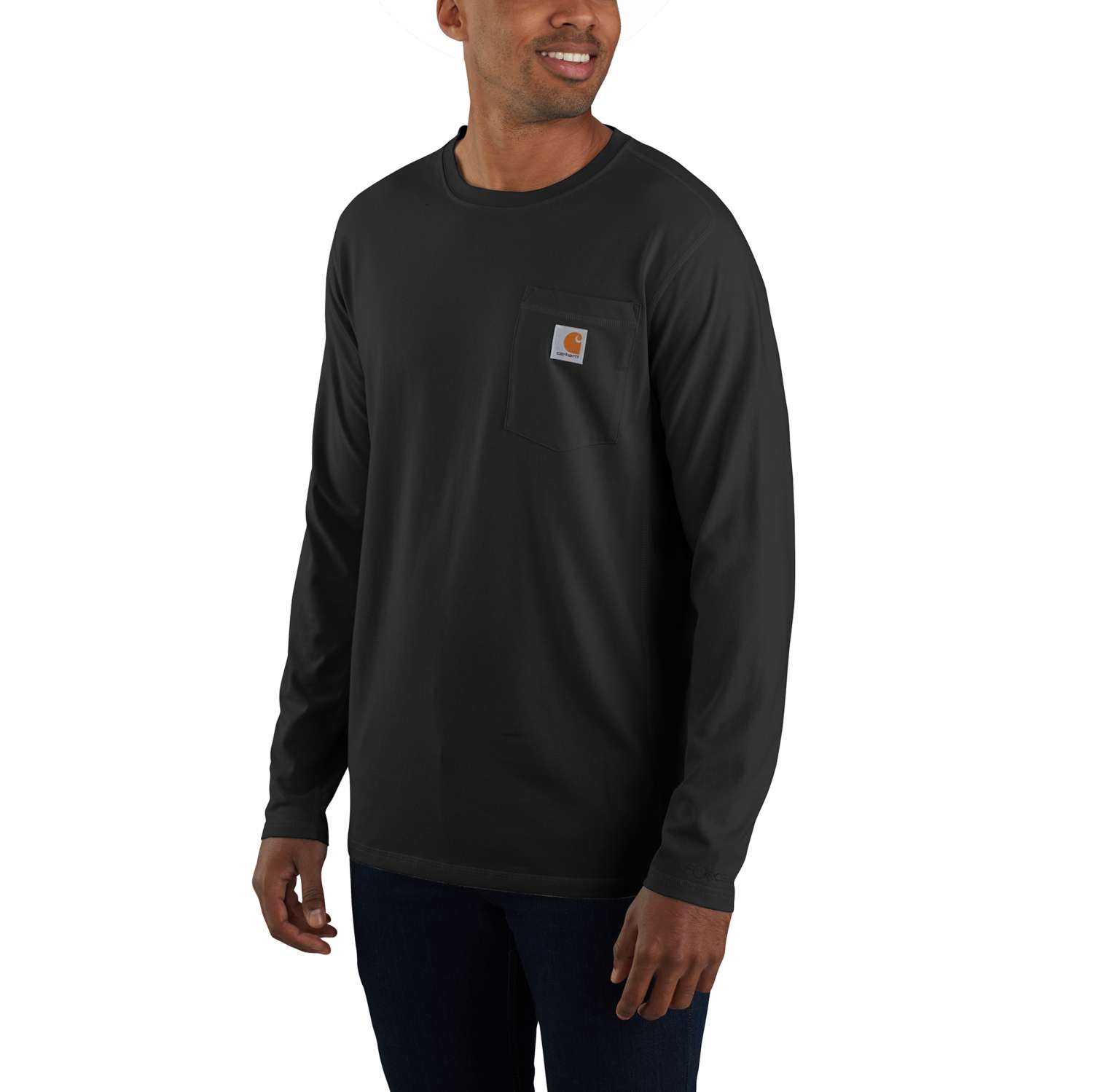 carhartt® Herren-T-Shirt, langärmelig »FORCE FLEX POCKET T- SHIRT L/S« Flach  - erhältlich bei ✭ HUG Technik ✓