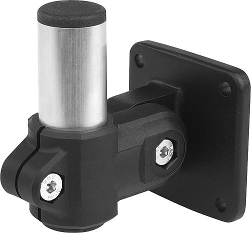 Monitorhalterung Wandkonsole, Thermoplast, Komp:Aluminium - K1510.3003 - erhältlich bei ♡ HUG Technik ✓