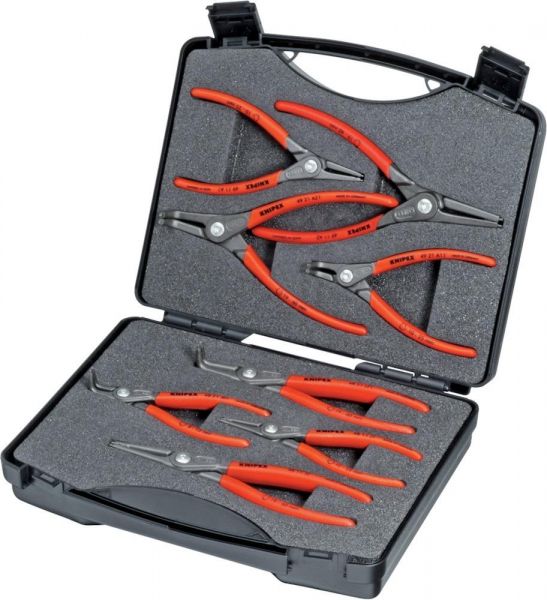 KNIPEX® Sicherungsringzangen-Satz Präzision 8-teilig - gibt’s bei HUG Technik ✓