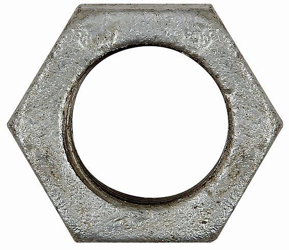 Gegenmutter 310, IG, Rp 2 1/2, schwarzer Temperguss feuerverzinkt - erhältlich bei ❣ HUG Technik ✓