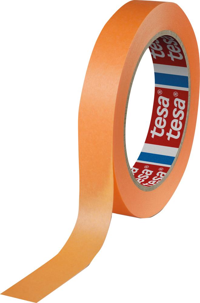 tesakrepp® 4342 Präzisionskrepp, Washi-Klebeband, orange 50m - bei HUG Technik ✭