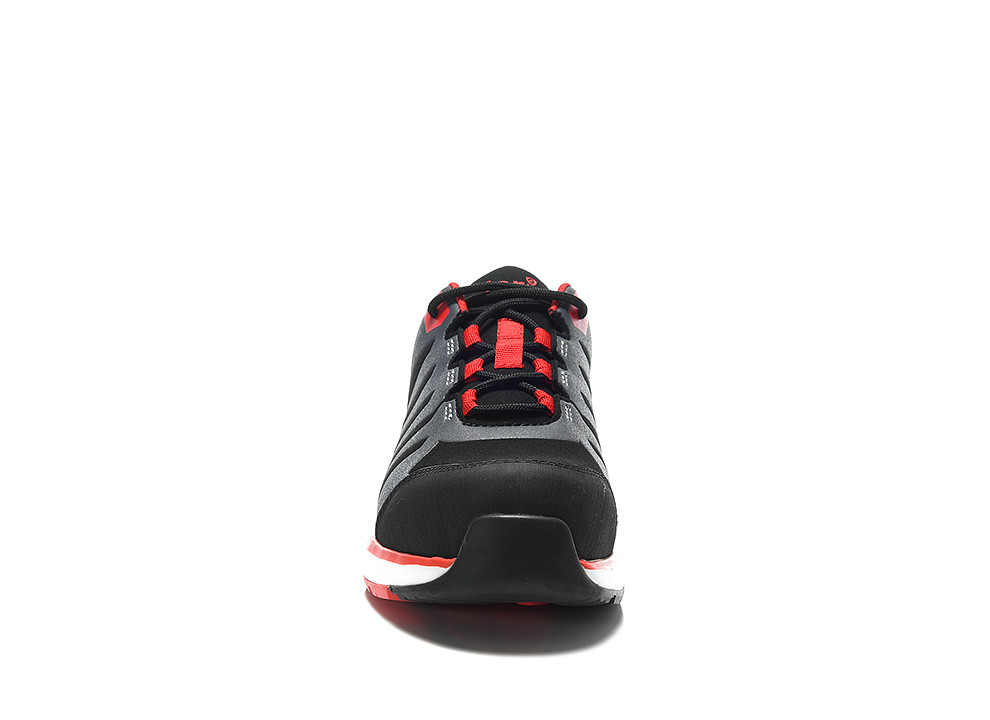 JORI Sicherheitshalbschuh, RAPID black-red Low ESD S3, 12021 - bei HUG Technik ♡