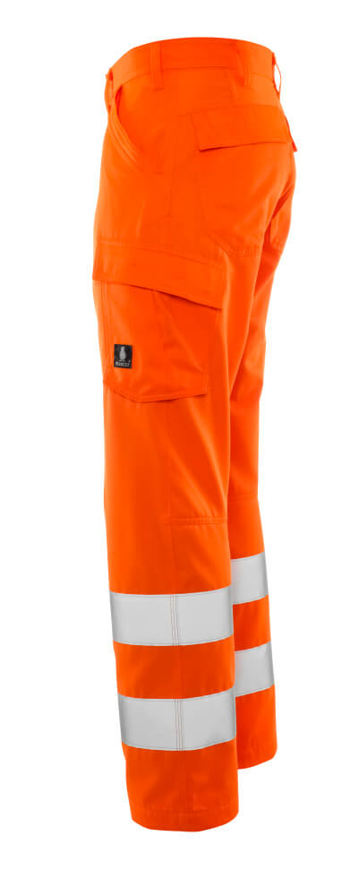 MASCOT® SAFE LIGHT Hose mit Schenkeltaschen  Gr. 76/C42, hi-vis orange - bekommst Du bei HUG Technik ♡