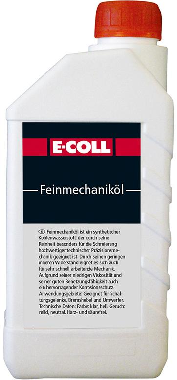 E-COLL Feinmechaniköl - bei HUG Technik ♡