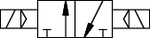 3/2-Wegeventil, elektropneumatisch, bistabil, G 1/2, 230 V - bekommst Du bei ★ HUG Technik ✓