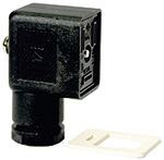 Gerätestecker Form B nach EN 175301-803, Kabelanschluss PG 9 - erhältlich bei ✭ HUG Technik ✓
