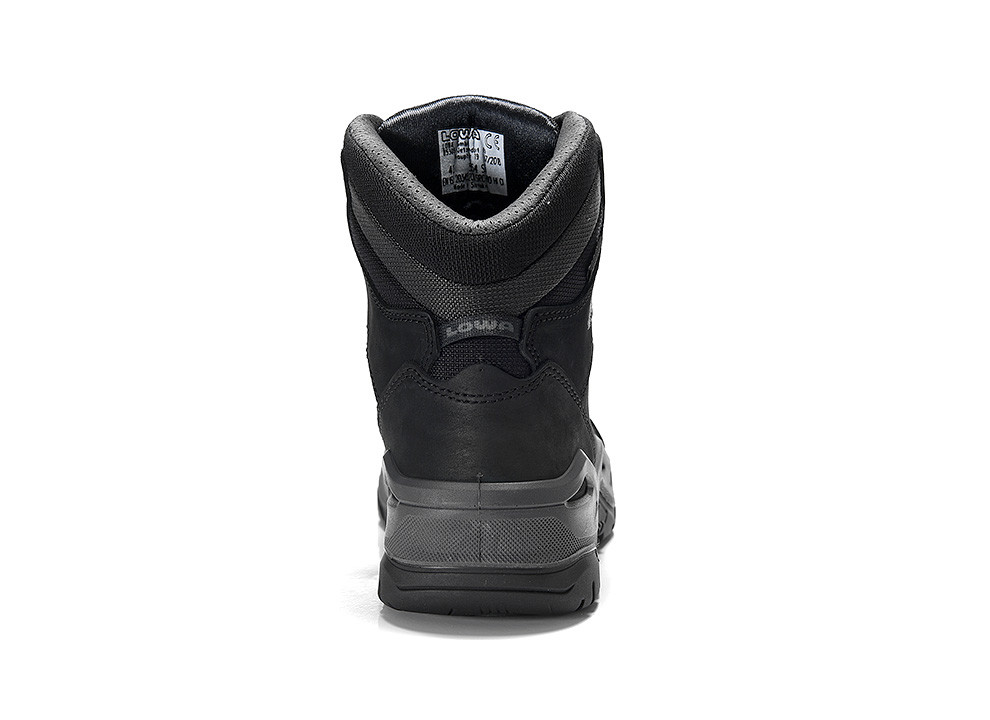 LOWA Sicherheitsstiefel RENEGADE Work GTX black Mid S3 CI, 5654 - direkt von HUG Technik ✓