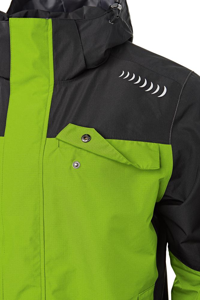 FORTIS Elements Regenjacke Plus, lime-schwarz - bei HUG Technik ✭