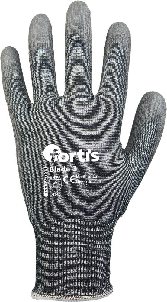 FORTIS Schnittschutzhandschuh »Blade 3«, grau meliert - gibt’s bei ☆ HUG Technik ✓
