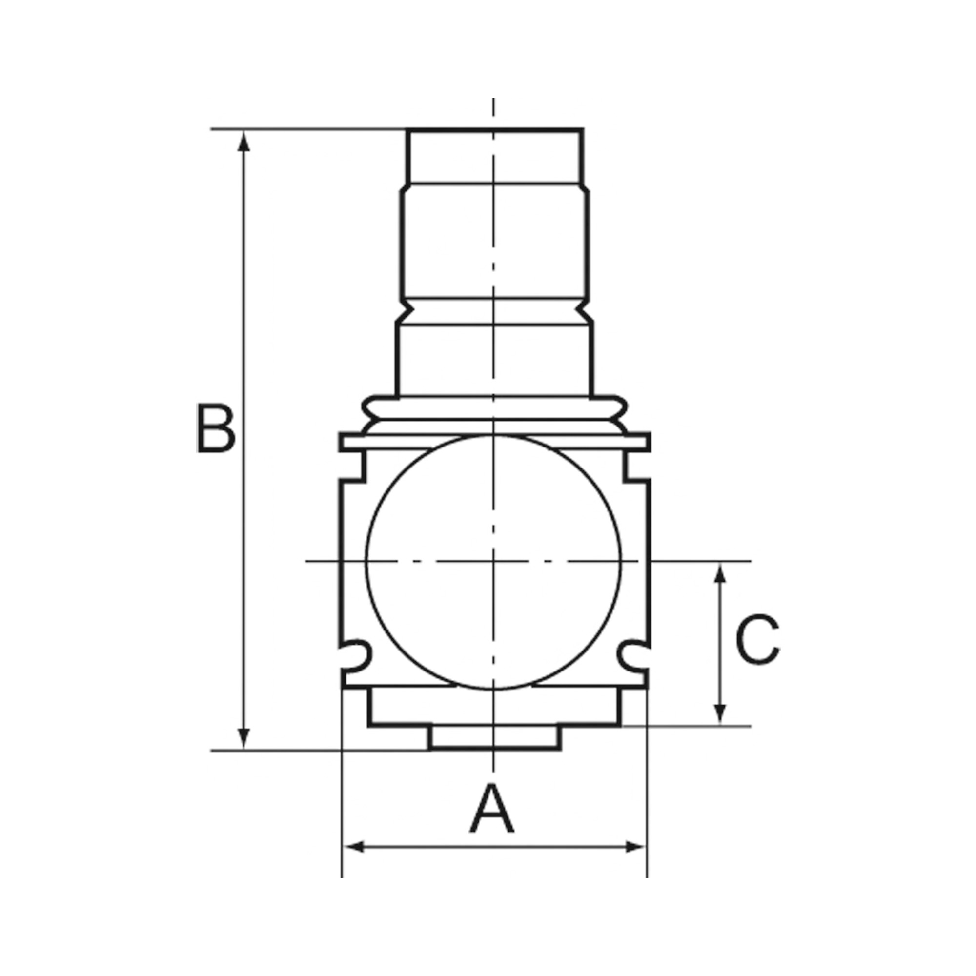 Präzisionsdruckregler »variobloc«, BG 2, G 1, 0,2 - 6 bar - bei HUG Technik ☆