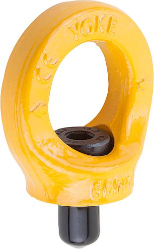 Produktbild Ringschraube drehbar M08 Stahl, ohne Sechskantschlüssel - K0769.08150 - kommt direkt von HUG Technik 😊