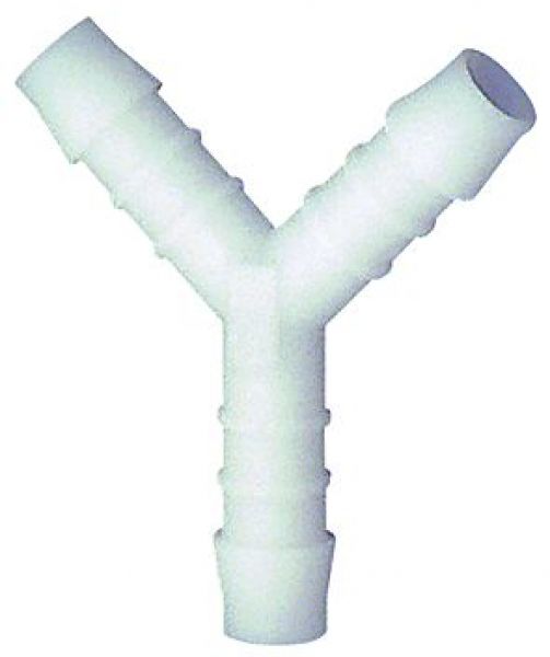 Y-Schlauchverbindungsstutzen, für Schlauch LW 16, Winkel 90°, POM - erhältlich bei ✭ HUG Technik ✓