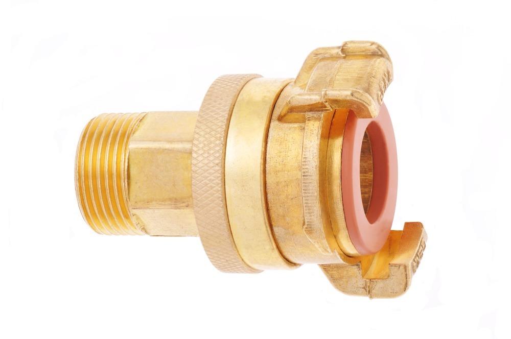 GEKA® plus-Gewindestück »SH-K« AG G 3/4, Messing, DVGW VP550 EAN - erhältlich bei ✭ HUG Technik ✓