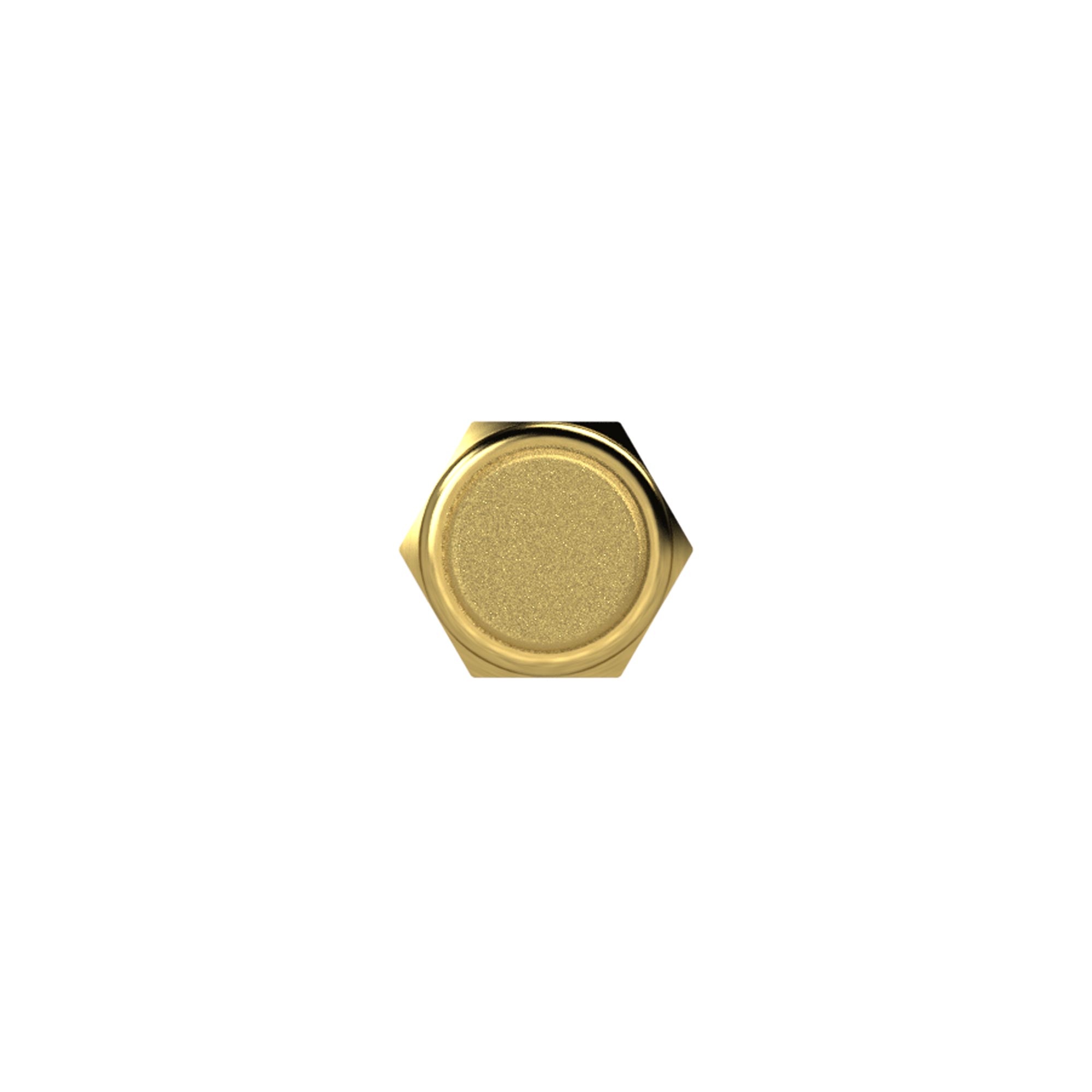 Sinterbronce-Schalldämpfer, Messing Gewinde/Sechskant, G 1, SW 36 - gibt’s bei ☆ HUG Technik ✓