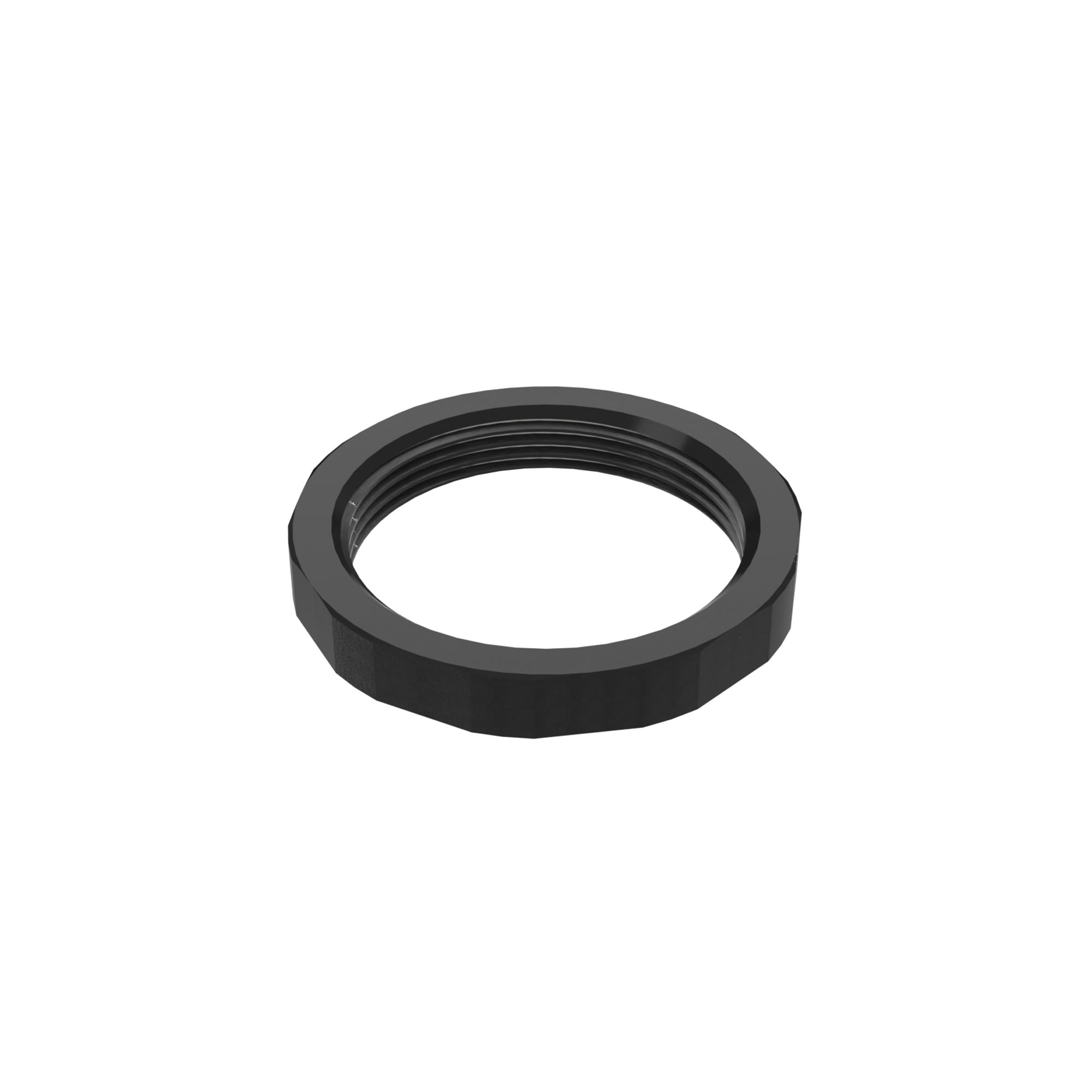 Befestigungsmutter 55x2,0, POM, für Wartungseinheit »GA«, BG 400 - bei HUG Technik ✓