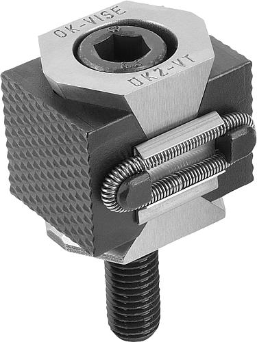 Keilspanner B=41, Form: B Werkzeugstahl, doppelt, F=M12x60 - K0042.12 - bekommst Du bei HUG Technik ♡