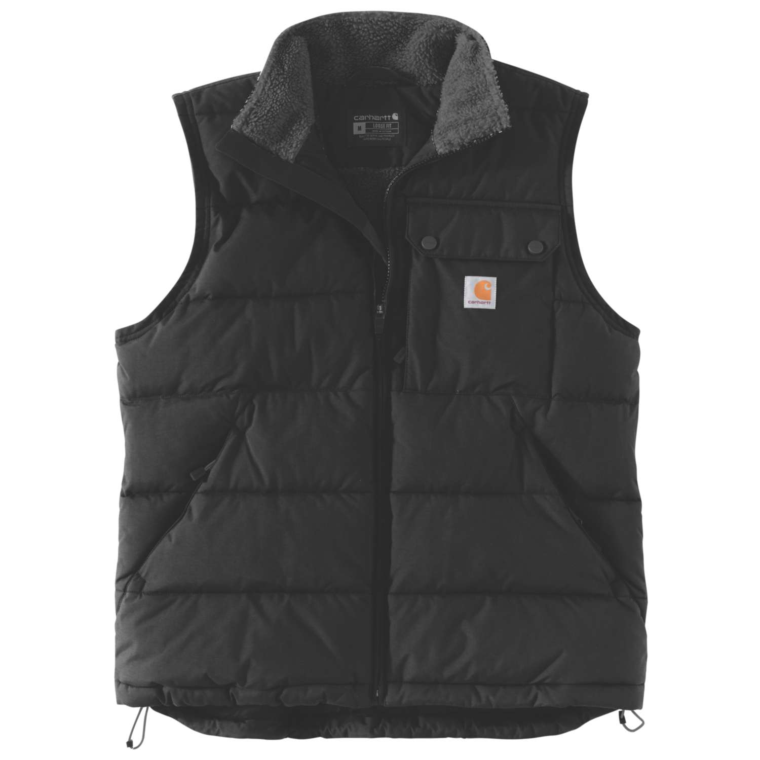 carhartt® Herren-Weste »LOOSE FIT MIDWEIGHT INSULATED VEST« black Flach  - bei HUG Technik ♡
