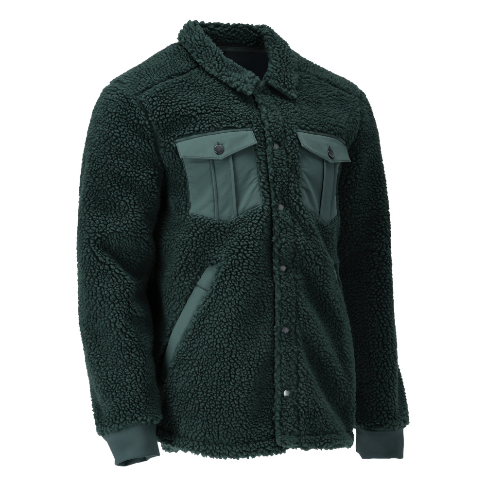 MASCOT® CUSTOMIZED Faserpelz Hemd  Gr. 2XL, waldgrün - jetzt neu bei HUG Technik ♡